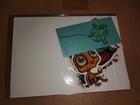 Sealed Marq Spusta Some Birds Gold Foil Stickers Micro Mini Handbill Art Print