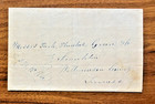 1837   1851 Stampless Letters  2      Sheffield Ma   Cane Creek Tn Business Pair