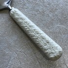Lenox Wedding Cake Server Pie Server Stainless Steel Porcelain Ceramic Handle