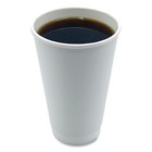 Boardwalk Dw16hcuppk 16 Oz  Double-walled Paper Hot Cups - White  25 pack  New