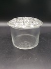 5  Diameter 16 Hole Clear Glass Flower Frog W Stand Vase For Large Container
