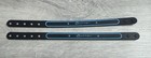  lot Of 2  Phiten Sports Rakuwa Microtitan Ball Adjustable Bracelet- Blk l  Blue