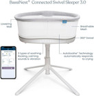 Halo Bassinest Connected Swivel Sleeper 3 0     Smart Bassinet With Autosoothe     3