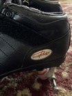 Riedell R3 Quad Roller Skates Black Size 8 W cayman No Wheels 