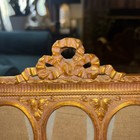 Vintage Midcentury Louis Xvi Gilted Style 3 Picture Frame  Very Ornate-excellent