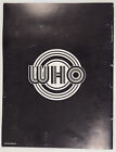 1971 The Who   who s Next  U s  Concert Tour Official Program