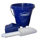 Lowe   s Rewards 3piece Beach Bucket Pail Shovel Lowes Logo Sand Mold 2026 New 