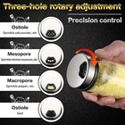 Salt And Pepper Shakers Set Large Salt Shaker With Adjustable Pour Holes glass