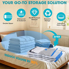 10 Pack Vacuum Storage Bags Space Saving Bags  Compression Space Saver Vacuum Se
