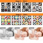 Black And White High Contrast Baby Toys Infant Sensory Toys For Babies 061218 Mo