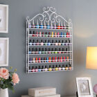  2 Pcs 6tier Nail Polish Display Wall Rack Metal Organizer Fit Up To 120 Bottles