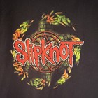 Slipknot Black Graphic T-shirt W  Front Logo Back Emblem 2005 Women   s S
