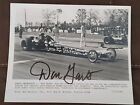 Don Garlits Autographed 8x10 Nhra Press Photo 1st Rear Engine Dragster 1971 Rare