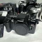 Canon Film   Digital Camera Lot With Flash     Untested As-is