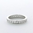 Eternity Wedding Ring 14k Gold Classic Round 1 47 Carat Lab-grown Diamond D Vvs1