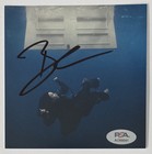 Framed Billie Eilish Hard   Soft Signed Photo Art Card Autograph Cd Psa Dna Coa
