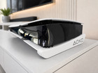 Ps5 Pro Horizontal Stand - Durable 3d Printed Black Base For Playstation 5
