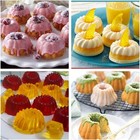 24pcs Pumpkin Silicone Baking Cups - Nonstick Cupcake Liners muffin   Jelly Mold
