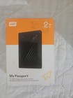 Wd 2tb My Passport Portable External Hard Drive  black  Wdbyvg0020bbk Miss Usb C