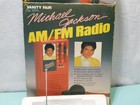 1984 Vanity Fair ertl Michael Jackson Am fm Radio  New 9v Battery  Works Well 