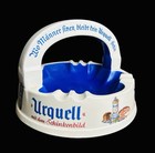 Vtg Cigar Ashtray Czech Pilsner Beer Urquell Bar Advertising Bavaria Pottery