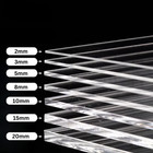 Acrylic Plexiglass Plastic Sheet - 1 8  Thick - Silver Mirror - 4  X 10 