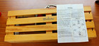 Brand New Budweiser Croquet Set With Wooden Carrying Case Backyard Game