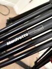Manfrotto 525 Mvb 2-stage Black Tripod W  Floor Spreader   Mvh502a Ball Head