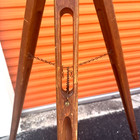 Antique Wood   Brass Surveyor   s Tripod C   C