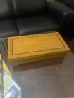 Vintage 1960 Wooden Chess Set Board Carved Pieces Folding Game