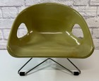 Vintage Cosco  Mcm Child Toddler Chair Booster Seat Retro Green