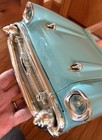 Vtg 1988 Mattel Barbie Convertible Toy Car  57 Chevy Bel Air Turquoise Pink Rare