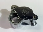 Beauty Ward s 10x Jeweler Magnifier Loup -made In Japan leather Case vtg rare 
