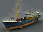 1 32 Scale 41  Fishing Trawler Ship Rc Model Boat Plans   Templates Printed