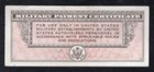 Series 461  10 Ten Dollars Mpc Military Payment Certificate Extremely Fine