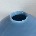 Antique Vintage Light Robins Egg Blue Milk Glass Lightning Rod Ball 5   