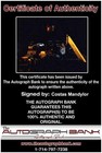 Costas Mandylor Authentic Signed Celebrity 8x10 Photo W cert Autographed B0126