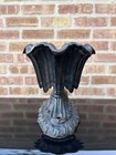 Scarce Antique Ornate French Cast Iron Footed Jardiniere Flower Urn Planter Bowl