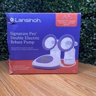Lansinoh Signature Pro Double Electric Breast Pump Adjustable Lcd Bottle  New 