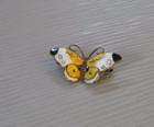 Rare Htf Hroar Prydz Butterfly Brooch Sterling Silver Enamel Norway Norwegian