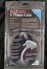 6  Long Ibm Printer Extension Cable With Male Db25 Molded And 36 Pins Centronics
