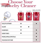 Connoisseurs Premium Edition Jewelry Cleaner  Value Size 9 6oz - Pick From Fine 