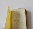 Vintage Celluloid 1924 Pocket Diary Book Miniature Journal