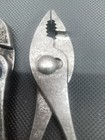 2x Set Vintage Slip Joint Pliers  Early Fairmount  Circle Mh  Great Condition