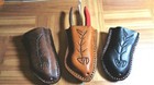 Fishing Sheath Fits 6 1 2  Manley Pliers Leather Stainless Steel Handcrafted Usa