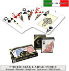 Da Vinci Luna 100  Plastic Playing Cards - Poker Size Jumbo large Index