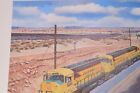 Morrison Knudsen Locomotive Railroad Howard Fogg Print Northern Arizona