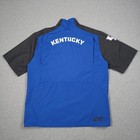 Kentucky Wildcats Hot Jacket Men Medium Nike Ncaa Arch Logo 1 4 Zip Pullover