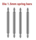 10 Pcs Watch Spring Bar Pins Watchband  Stainless Steel -diameter 1 5mm Or 1 8mm