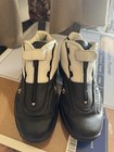 Reebok Iverson Answer 4 Men   s Mid Top Athletic Sneaker Black White Zip